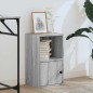 vidaXL Libreria Grigio Sonoma 31x24x52 cm in Legno Multistrato vidaXL Libreria Grigio Sonoma 31x24x52 cm in Legno Multistrato