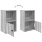 vidaXL Libreria Grigio Sonoma 31x24x52 cm in Legno Multistrato vidaXL Libreria Grigio Sonoma 31x24x52 cm in Legno Multistrato