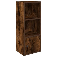 vidaXL Libreria Rovere Fumo 31x24x77 cm in Legno Multistrato
