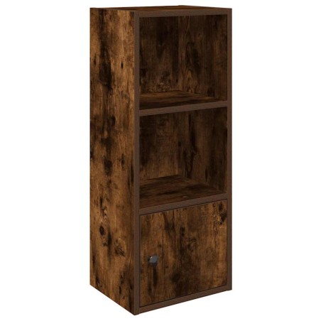 vidaXL Libreria Rovere Fumo 31x24x77 cm in Legno Multistrato