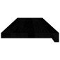 vidaXL Gradini 8 pz Marrone Scuro 90x25x2 cm Legno Massello Rovere