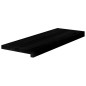vidaXL Gradini 8 pz Marrone Scuro 70x25x2 cm Legno Massello Rovere