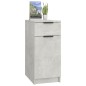 Armadietto da Scrivania Grigio Cemento 33,5x50x75 cm Legno Armadietto da Scrivania Grigio Cemento 33,5x50x75 cm Legno