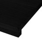 vidaXL Gradini 8 pz Marrone Scuro 70x25x2 cm Legno Massello Rovere