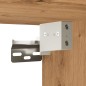 vidaXL Set Mobili da Bagno Rovere Artigianale Legno Multistrato vidaXL Set Mobili da Bagno Rovere Artigianale Legno Multistrato