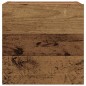 vidaXL Set Mobile TV 8 pz Montato a Parete Legno Antico in Truciolato vidaXL Set Mobile TV 8 pz Montato a Parete Legno Antico in Truciolato