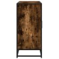 vidaXL Credenza Rovere Fumo 92x35x76 cm in Legno Multistrato vidaXL Credenza Rovere Fumo 92x35x76 cm in Legno Multistrato