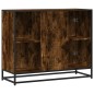vidaXL Credenza Rovere Fumo 92x35x76 cm in Legno Multistrato vidaXL Credenza Rovere Fumo 92x35x76 cm in Legno Multistrato
