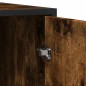 vidaXL Credenza Rovere Fumo 92x35x76 cm in Legno Multistrato vidaXL Credenza Rovere Fumo 92x35x76 cm in Legno Multistrato
