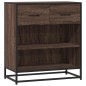 vidaXL Credenza Rovere Marrone 68x35x76 cm in Legno Multistrato