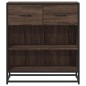 vidaXL Credenza Rovere Marrone 68x35x76 cm in Legno Multistrato