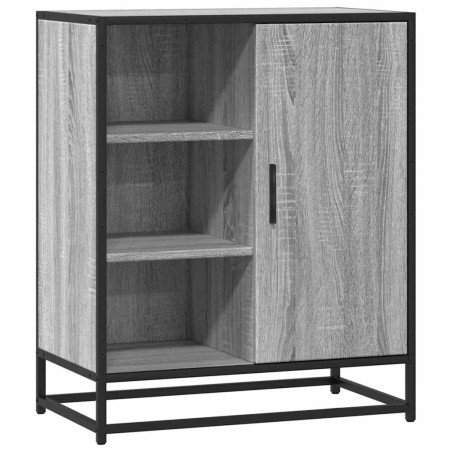 vidaXL Credenza Grigio Sonoma 62x35x76 cm in Legno Multistrato