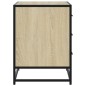 vidaXL Cassettiera Rovere Sonoma 70x41x56 cm in Legno Multistrato vidaXL Cassettiera Rovere Sonoma 70x41x56 cm in Legno Multistrato