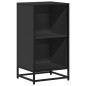 vidaXL Libreria Nera 40x35x76 cm in Legno Multistrato