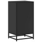vidaXL Libreria Nera 40x35x76 cm in Legno Multistrato