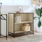 vidaXL Libreria Rovere Sonoma 80,5x35x76 cm in Legno Multistrato
