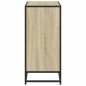vidaXL Libreria Rovere Sonoma 80,5x35x76 cm in Legno Multistrato