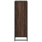 vidaXL Libreria Rovere Marrone 40x35x107,5 cm in Legno Multistrato