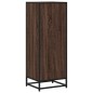 vidaXL Libreria Rovere Marrone 40x35x107,5 cm in Legno Multistrato
