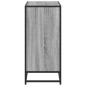 vidaXL Libreria Grigio Sonoma 80,5x35x76 cm in Legno Multistrato