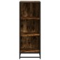 vidaXL Libreria Rovere Fumo 40x35x107,5 cm in Legno Multistrato