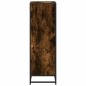 vidaXL Libreria Rovere Fumo 40x35x107,5 cm in Legno Multistrato