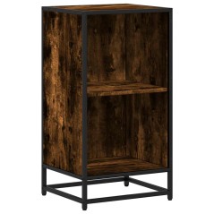 vidaXL Libreria Rovere Fumo 40x35x76 cm in Legno Multistrato