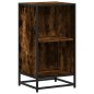 vidaXL Libreria Rovere Fumo 40x35x76 cm in Legno Multistrato