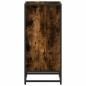 vidaXL Libreria Rovere Fumo 40x35x76 cm in Legno Multistrato