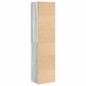 vidaXL Libreria Grigio Sonoma 31x24x127 cm in Legno Multistrato vidaXL Libreria Grigio Sonoma 31x24x127 cm in Legno Multistrato