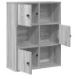 vidaXL Libreria Grigio Sonoma 60x24x76,5 cm in Legno Multistrato vidaXL Libreria Grigio Sonoma 60x24x76,5 cm in Legno Multistrato