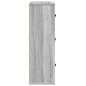 vidaXL Libreria Grigio Sonoma 60x24x76,5 cm in Legno Multistrato vidaXL Libreria Grigio Sonoma 60x24x76,5 cm in Legno Multistrato