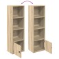 vidaXL Libreria Rovere Sonoma 31x24x102 cm in Legno Multistrato vidaXL Libreria Rovere Sonoma 31x24x102 cm in Legno Multistrato