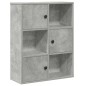 vidaXL Libreria Grigio Cemento 60x24x76,5 cm in Legno Multistrato vidaXL Libreria Grigio Cemento 60x24x76,5 cm in Legno Multistrato