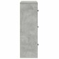 vidaXL Libreria Grigio Cemento 60x24x76,5 cm in Legno Multistrato vidaXL Libreria Grigio Cemento 60x24x76,5 cm in Legno Multistrato