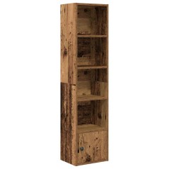 vidaXL Libreria Legno Vecchio 31x24x127 cm in Legno Multistrato