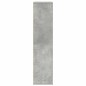 vidaXL Libreria Grigio Cemento 89x24x101,5 cm in Legno Multistrato