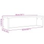 vidaXL Scaffale da Cucina Impilabile Nera 50x15x16 cm in Truciolato vidaXL Scaffale da Cucina Impilabile Nera 50x15x16 cm in Truciolato