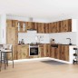 vidaXL Set Mobili da Cucina 14 pz Kalmar Legno Vecchio in Truciolato vidaXL Set Mobili da Cucina 14 pz Kalmar Legno Vecchio in Truciolato