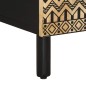 vidaXL Credenze 3 pz in Legno Massello di Mango vidaXL Credenze 3 pz in Legno Massello di Mango