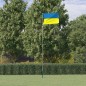 vidaXL Asta e Bandiera Ucraina 5,55 m Alluminio vidaXL Asta e Bandiera Ucraina 5,55 m Alluminio