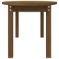 Tavolino da Salotto Miele 110x55x45 cm Legno Massello di Pino