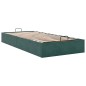 vidaXL Struttura Letto Pouf Senza Materasso 90x200 cm Velluto vidaXL Struttura Letto Pouf Senza Materasso 90x200 cm Velluto