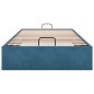 vidaXL Struttura Letto Pouf Senza Materasso 90x190 cm Velluto vidaXL Struttura Letto Pouf Senza Materasso 90x190 cm Velluto
