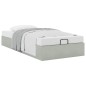 vidaXL Struttura Letto Pouf Senza Materasso 90x200 cm Velluto vidaXL Struttura Letto Pouf Senza Materasso 90x200 cm Velluto