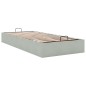 vidaXL Struttura Letto Pouf Senza Materasso 90x200 cm Velluto vidaXL Struttura Letto Pouf Senza Materasso 90x200 cm Velluto