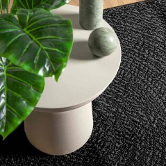 vidaXL Tappeto ZIZUR Antracite 80x200 cm Aspetto Iuta Interni Esterni