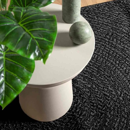 vidaXL Tappeto ZIZUR Antracite 80x200 cm Aspetto Iuta Interni Esterni