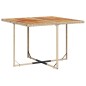 vidaXL Set da Pranzo da Giardino 5 pz con Cuscini Beige in Polyrattan vidaXL Set da Pranzo da Giardino 5 pz con Cuscini Beige in Polyrattan