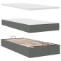vidaXL Struttura Letto Pouf con Materassi 180x200 cm in Tessuto vidaXL Struttura Letto Pouf con Materassi 180x200 cm in Tessuto